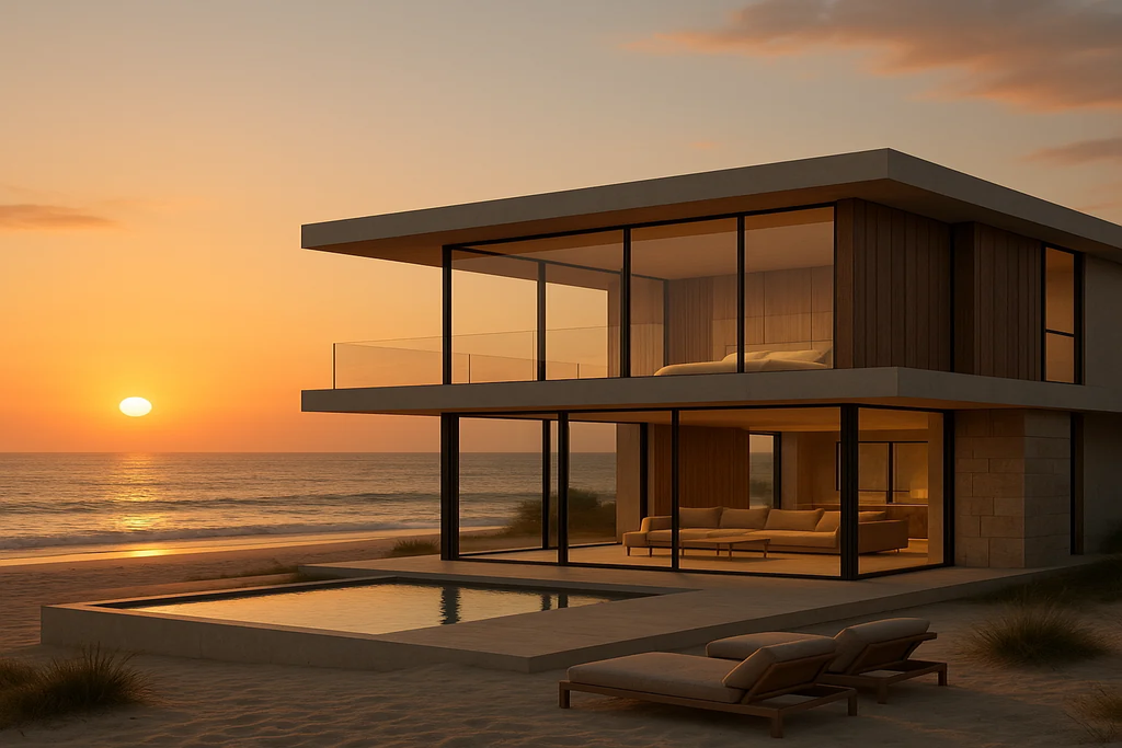 ویلا مدرن ساحلی