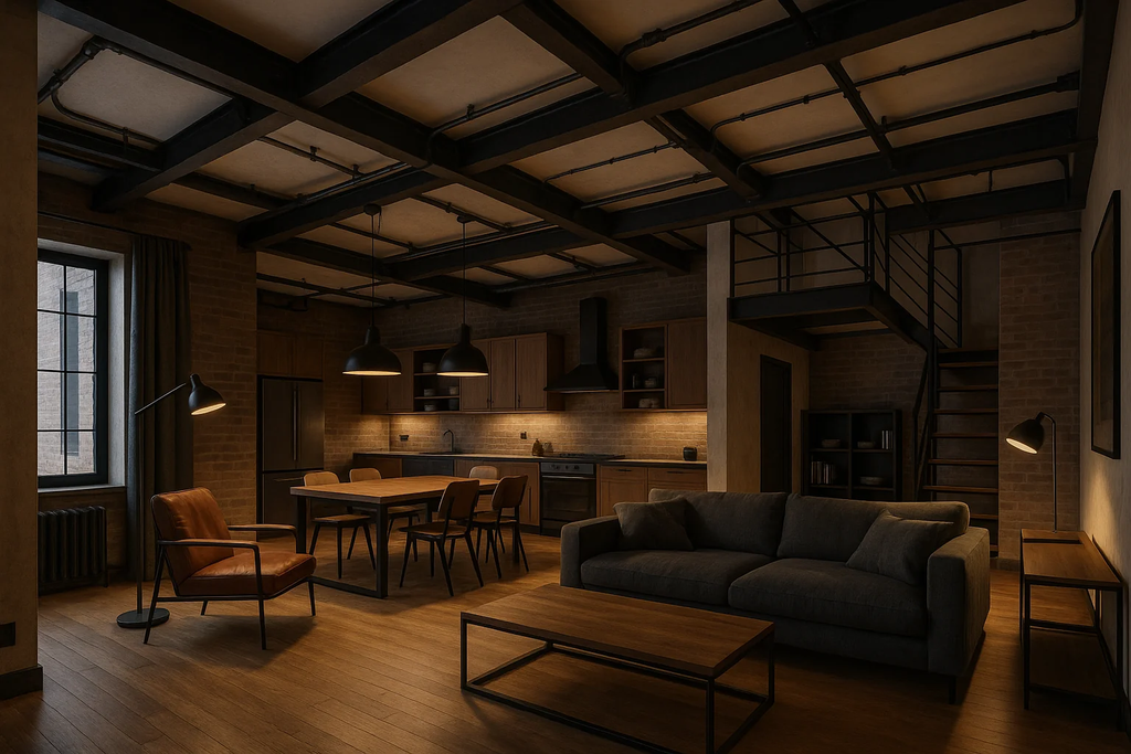 خانه سبک صنعتی