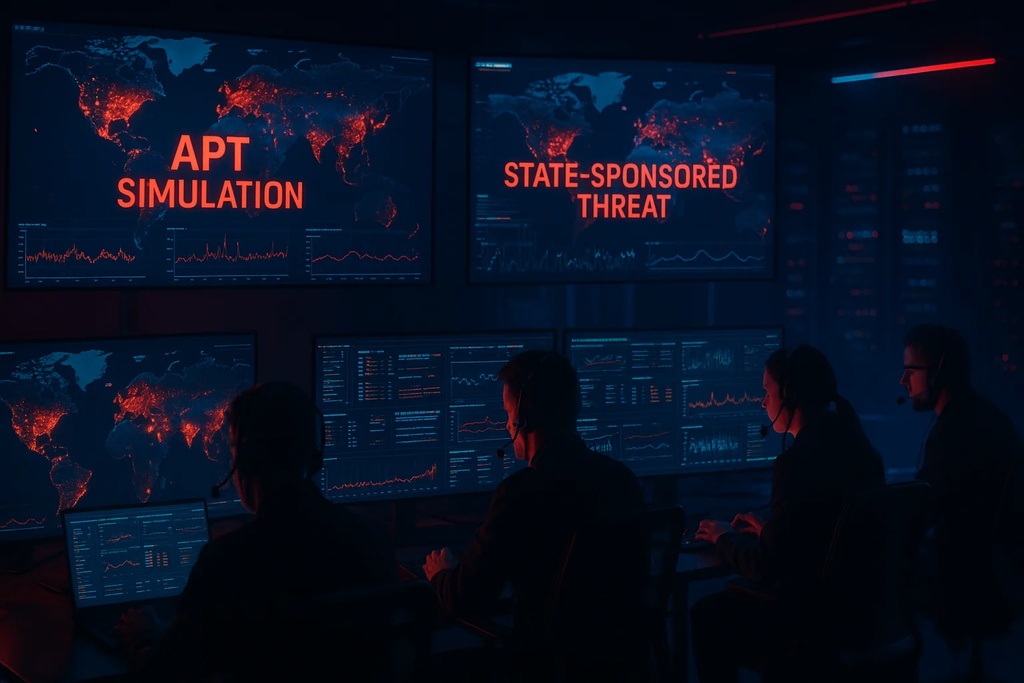 شبیه‌سازی حمله سایبری