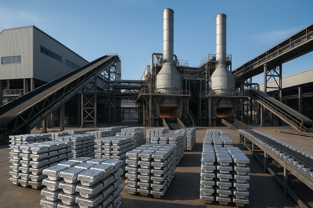 پروژه احداث کارخانه تولید شمش روی