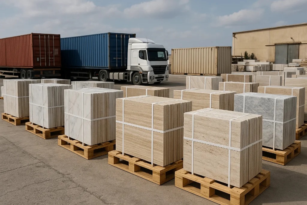 صادرات سنگ تزئینی به اروپا